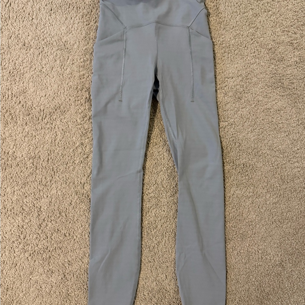 Lululemon Athletica Light Gray Leggings